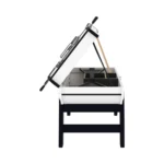 Baby-foot Bistrot Blanc – L'Élégance Moderne du Style Café avec Monnayeur – Image 4