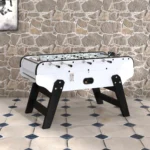 Baby-foot Bistrot Blanc – L'Élégance Moderne du Style Café avec Monnayeur – Image 12