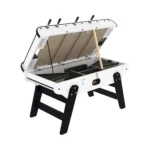 Baby-foot Bistrot Blanc – L'Élégance Moderne du Style Café avec Monnayeur – Image 10