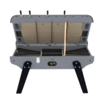 Baby-foot Bistrot Gris – L'Élégance Contemporaine du Style Café avec Monnayeur – Image 5