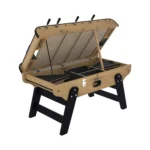 Baby-foot Bistrot Vieux Chêne – L'Authenticité du Style Rustique avec Monnayeur – Image 6