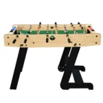 Baby-foot Pliable Zizou Bois Clair – Design Rétro et Gain de Place Optimal – Image 6