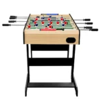 Baby-foot Pliable Zizou Bois Clair – Design Rétro et Gain de Place Optimal – Image 4