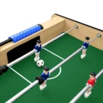 Baby-foot Pliable Zizou Bois Clair – Design Rétro et Gain de Place Optimal – Image 3