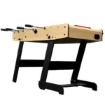 Baby-foot Pliable Zizou Bois Clair – Design Rétro et Gain de Place Optimal – Image 2