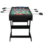 Baby-foot Pliable Zizou Noir – Le Kicker compact et gain de place – Image 2