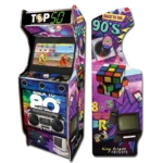 Borne d'Arcade RETRO BEATS 27 – Format XXL & Immersion Gaming Haute Définition