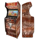 Borne d'Arcade TEXAS 27 – Format XXL & Expérience Gaming Haute Définition