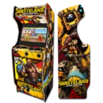 Borne d'Arcade WASTELAND 32 – Format XXL Large & Immersion Gaming Haute Définition